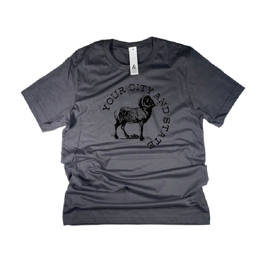 Big Horn Sheep Tee - Customizable