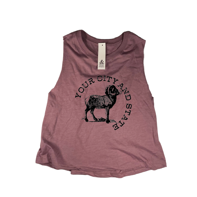 Big Horn Sheep Tank - Customizable