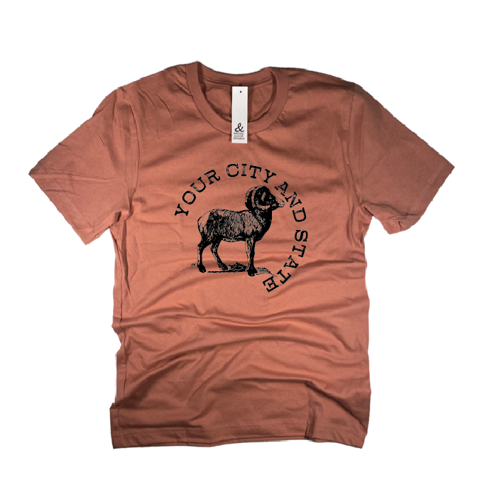 Big Horn Sheep Tee - Customizable