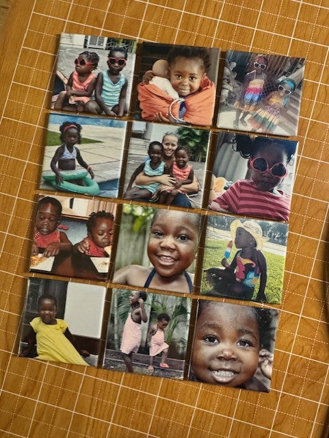 Custom Photo Button Magnets - 12