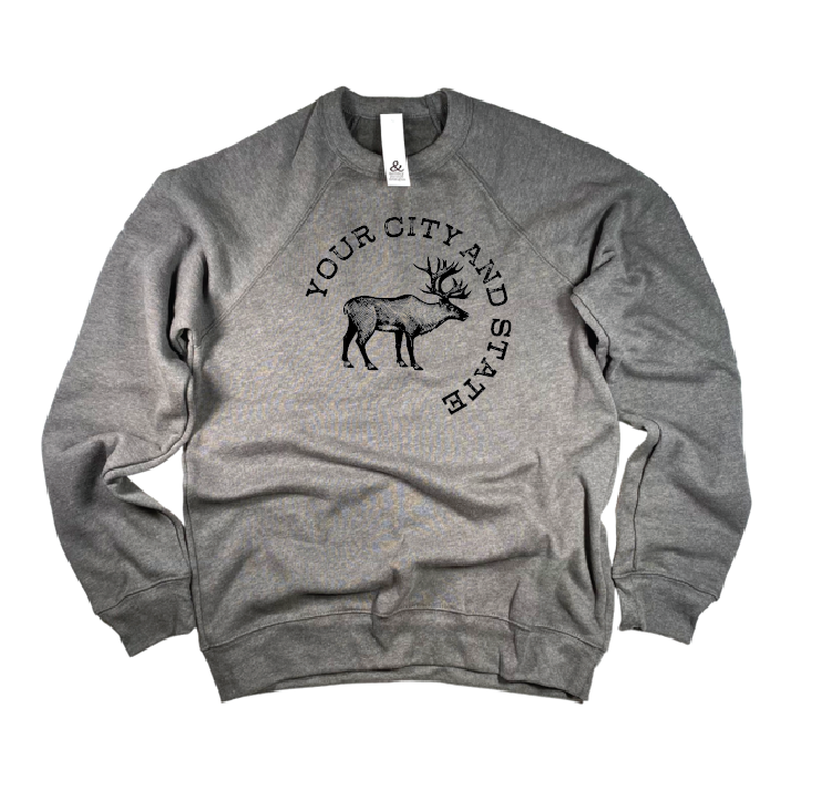 Elk Sweatshirt - Customizable