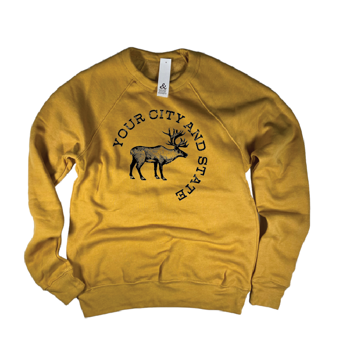 Elk Sweatshirt - Customizable