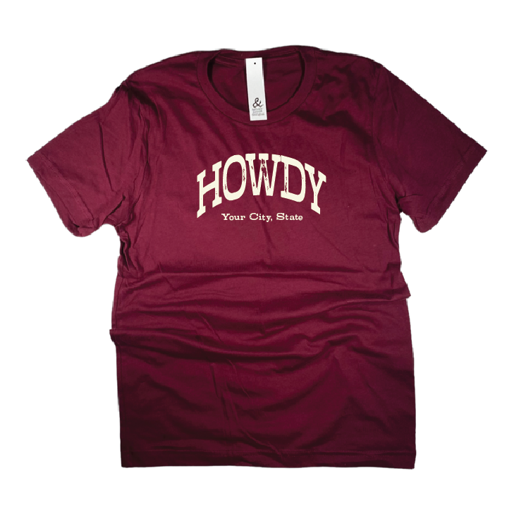 Howdy Tee - Customizable