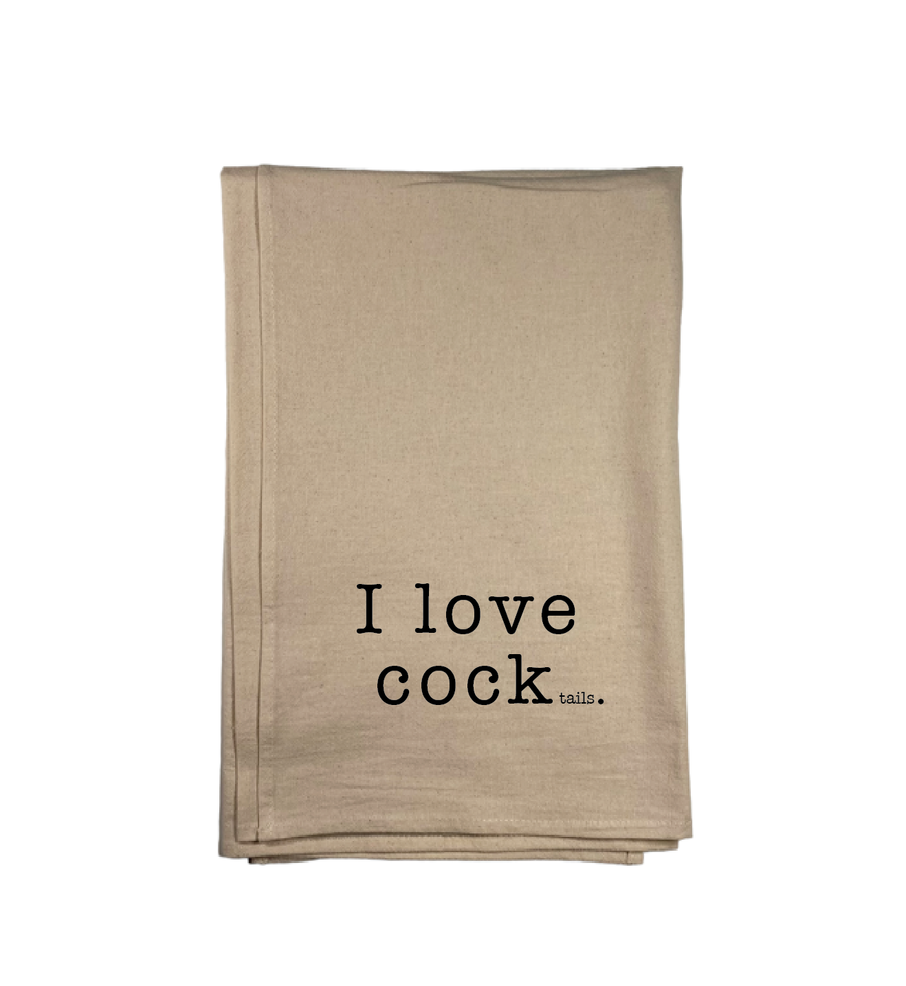 I Love Cocktails Kitchen Towel