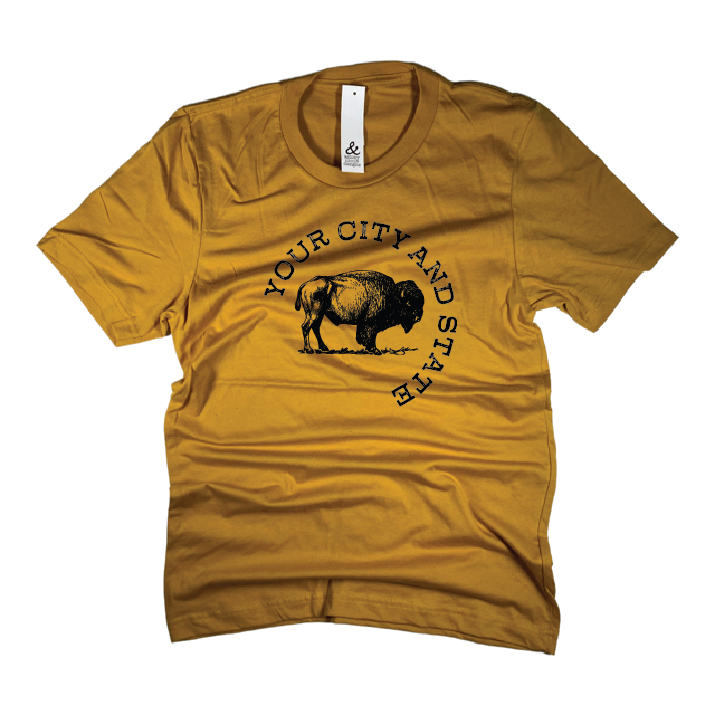 Bison Tee - Customizable