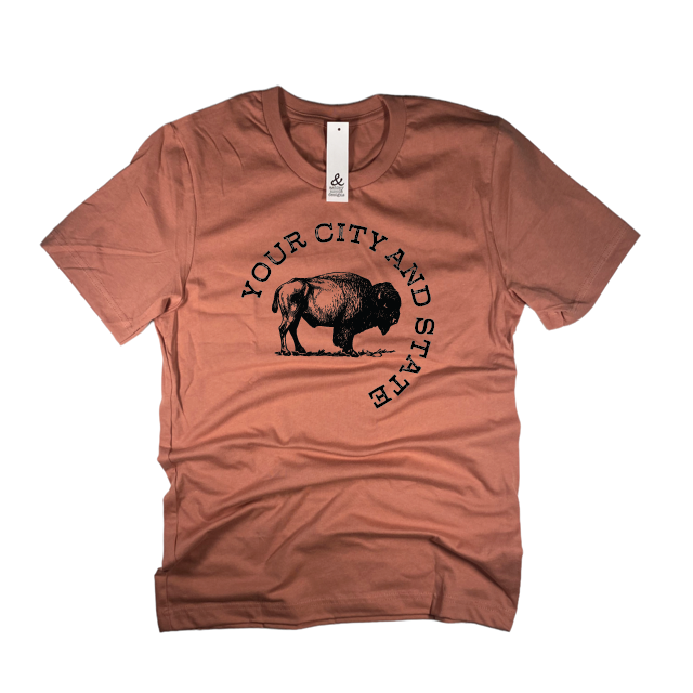 Bison Tee - Customizable