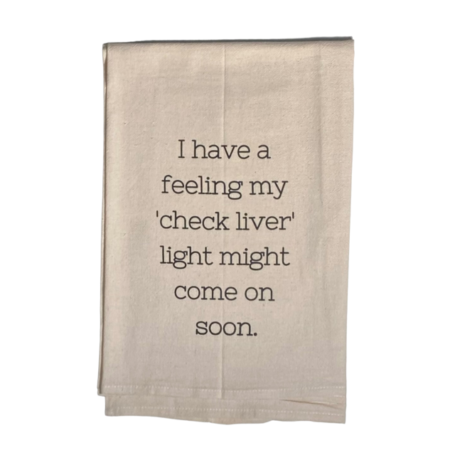 Check Liver Kitchen Towel