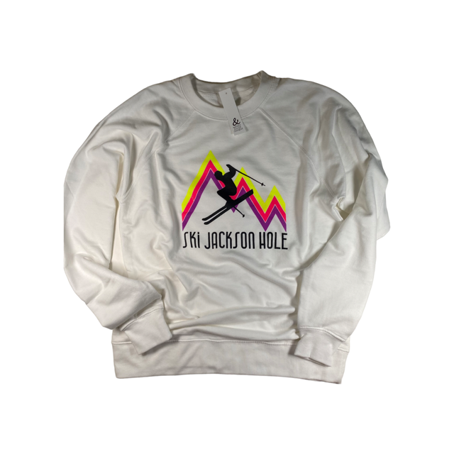 Neon Skier Sweatshirt